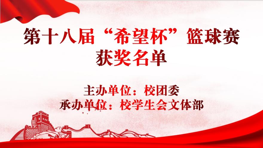 青春“篮”不住,热血不止步 —永利皇宫8858官网第十八届“希望杯”篮球赛闭幕 青春“篮”不住,热血不止步 —永利皇宫8858官网第十八届“希望杯”篮球赛闭幕