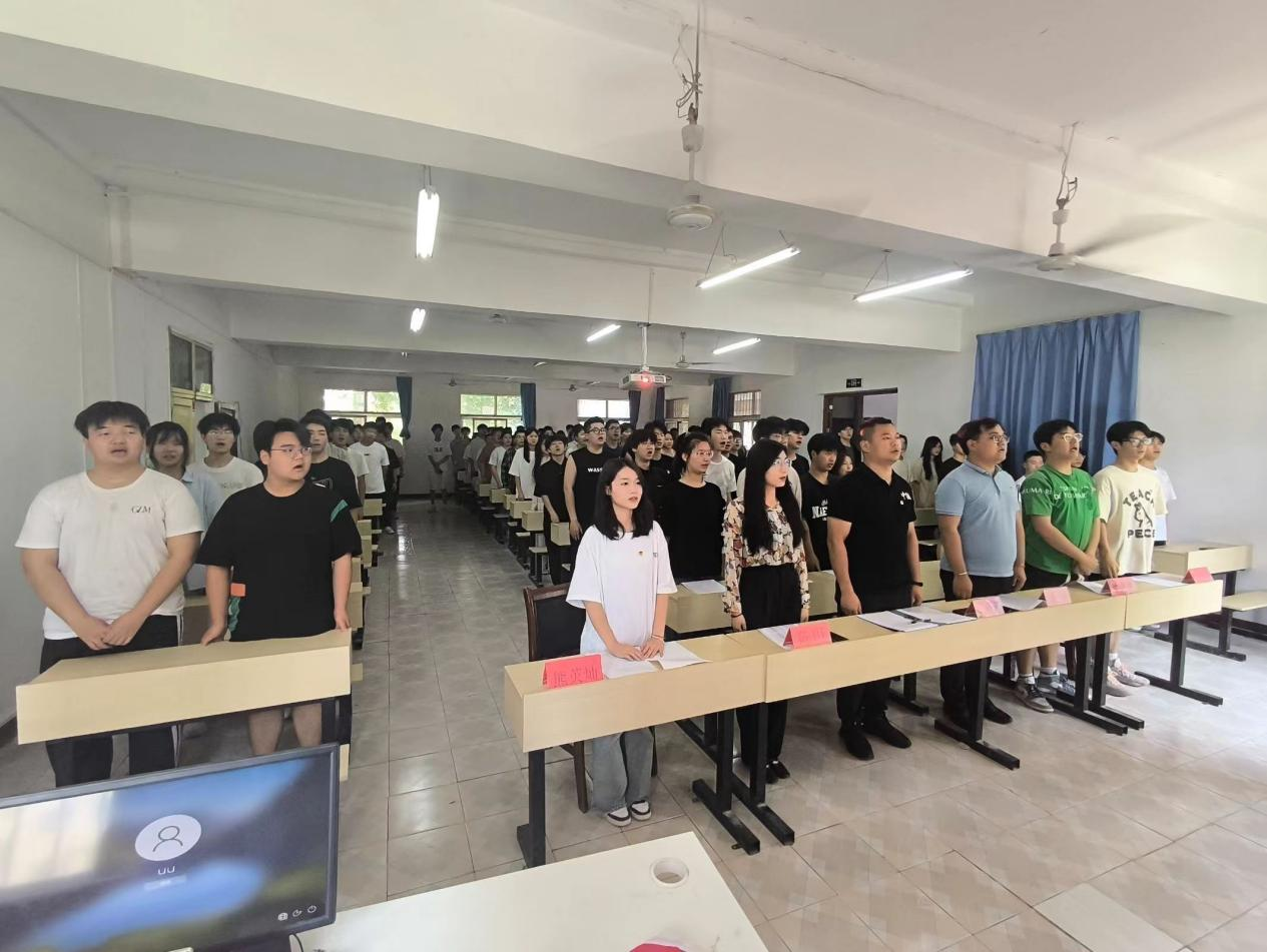 青春心向党，奋斗新征程 ——永利皇宫8858官网第五期团课结业典礼暨入团仪式