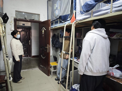 永利官网开展学生宿舍卫生安全大检查 共筑平安校园