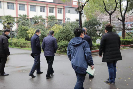 洪山区领导干部莅临永利官网开展联系“七个一”重点工作 洪山区领导干部莅临永利官网开展联系“七个一”重点工作