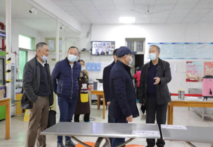 洪山区领导干部莅临永利官网开展联系“七个一”重点工作 洪山区领导干部莅临永利官网开展联系“七个一”重点工作
