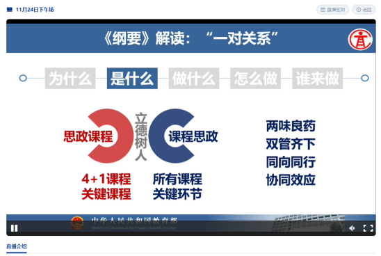 永利皇宫8858官网开展“课程思政”线上培训学习活动 永利皇宫8858官网开展“课程思政”线上培训学习活动